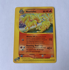 NM Pokémon Ninetales 25/147 Aquapolis Rare English 2002 TCG Card Non-Holo on eBay