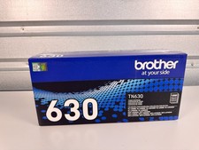 Brother TN630 Black Toner Cartridge Genuine OEM Open Box Sealed