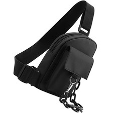 Male Sling Bag Creative Chest Bag portable sling bag elegant crossbody bag