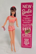 Vtg 1967 Barbie TNT Twist N Turn Trade-In Program #1162 Chocolate Bon Bon MIB