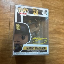 Manny Machado Funko 116 Auto Graphed Signed with COA