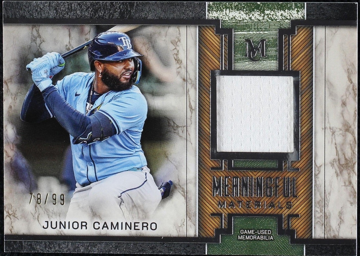 2025 Topps Museum Collection - Junior Caminero #MMR-JCA for sale