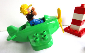 LEGO Duplo 10808 Little Plane Set Pilot Airplane-