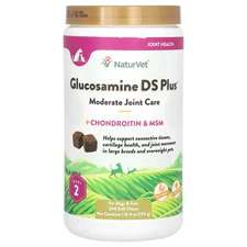 Glucosamine DS Plus, Moderate Joint Care Plus Chondroitin & MSM, For Dogs &