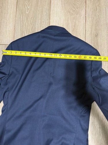 Van Heusen Cool Flex Navy Slim Fit Suit 38R Jacket 32x32 Pants - Picture 5 of 18