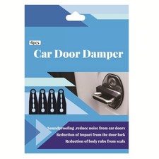 4pcs Car Door Lock Noise Reduction Pads Car Door Lock Sound Dampening Pads set