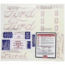 New Ford 800 Complete Decal Set
