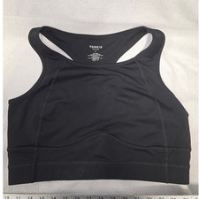 Torrid Active Black Racerback Sports Bra Plus Size 1 Workout Gym