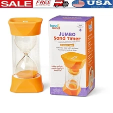 Kids Sand Timer Jumbo Visual Time Management Tool Classroom Learning Timekeeper
