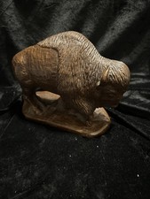 Red Mill Handcrafted Resin Buffalo