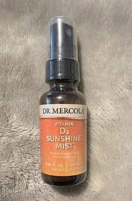 Dr. Mercola Vitamin D3 Sunshine Mist 5000 IU Spray Orange 0.98 fl oz