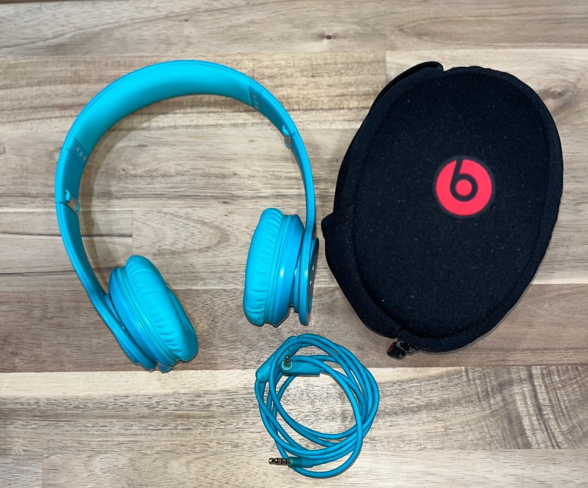 Beats by Dr. Dre Solo HD Blue Headphones for sale - eBay