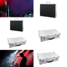 Mic Storage Case Shockproof Lightweight Buckle Closure Anti Fall Cordless Mic