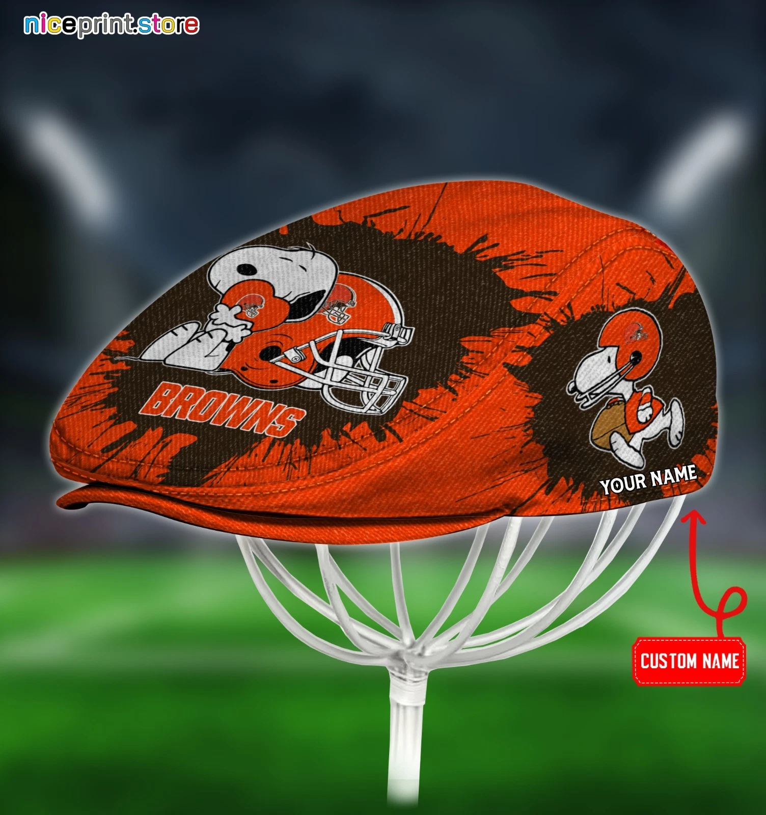 Cleveland Team Jeff Cap Driver Cap football Golf Cap football Flat Cap