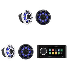 Kicker  2 Pair  51MSC654 - MSC 6.5-Inch Premium Marine 4-Ohm LED Coaxial Sy...