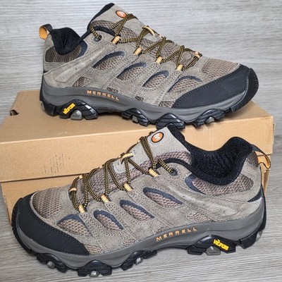 Merrell Men's Moab 3 Vibram Outdoor Trail Hiking Boot Shoes Size 10 Walnut New