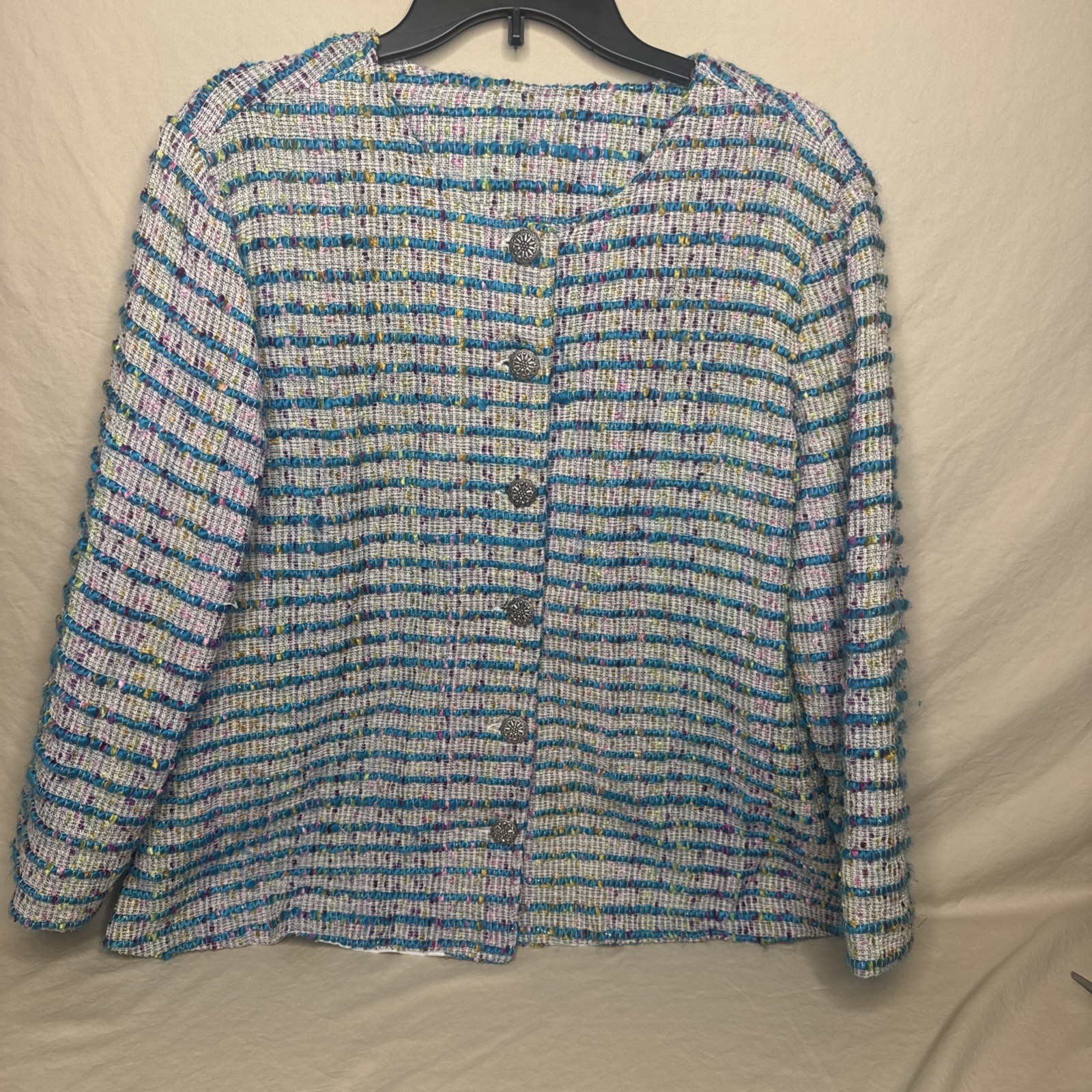 Bed Ford fair Women’s Button Down Jacket Size 16P - image 1