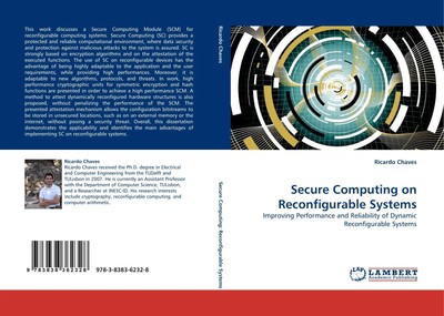 Ricardo Chaves | Secure Computing on Reconfigurable Systems | Taschenbuch (2010)
