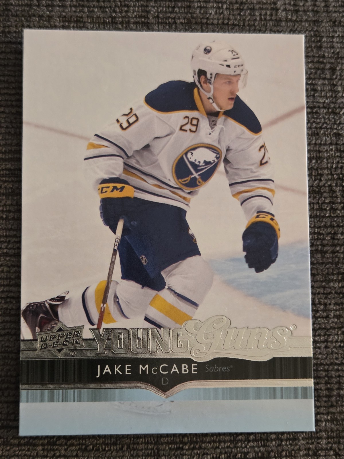 2014-15 Upper Deck - Young Guns Jake McCabe #208 (RC)