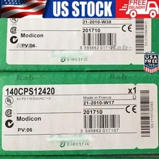 Schneider Electric 140CPS12420 Modicon 140CPS12420 NEW 1pcs