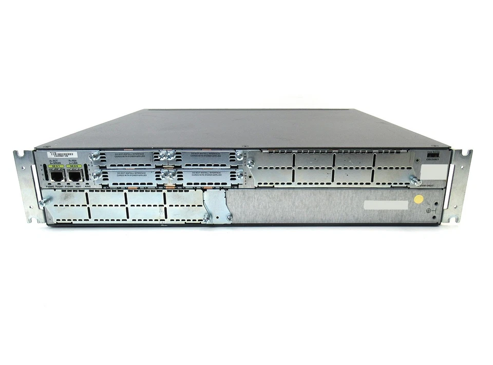 Cisco 2800 Series ISR Router Gigabit VPN Firewall 2xGE WAN 3-slot Modulabile - Immagine 4 di 4