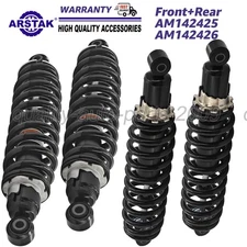 4x Rear+Front Shock Absorbers for John Deere XUV625i XUV825i AM142425 AM142426