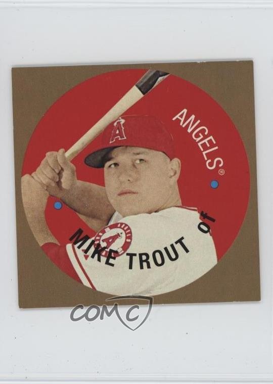 2016 Topps Heritage 1967 Discs Mike Trout #67TDC-MT 1u5y
