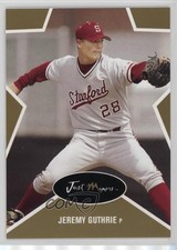 2003 Just Minors Just Stars Gold /1000 Jeremy Guthrie #22 Auto 0q3