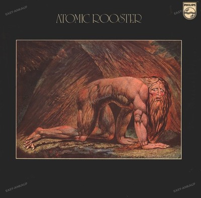 Atomic Rooster - Death Walks Behind You GER LP 1970 (VG) Philips 6369 005 .