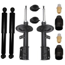 4 Stossdämpfer Staubschutz Domlager für Fiat Panda 169 vorne hinten links rechts