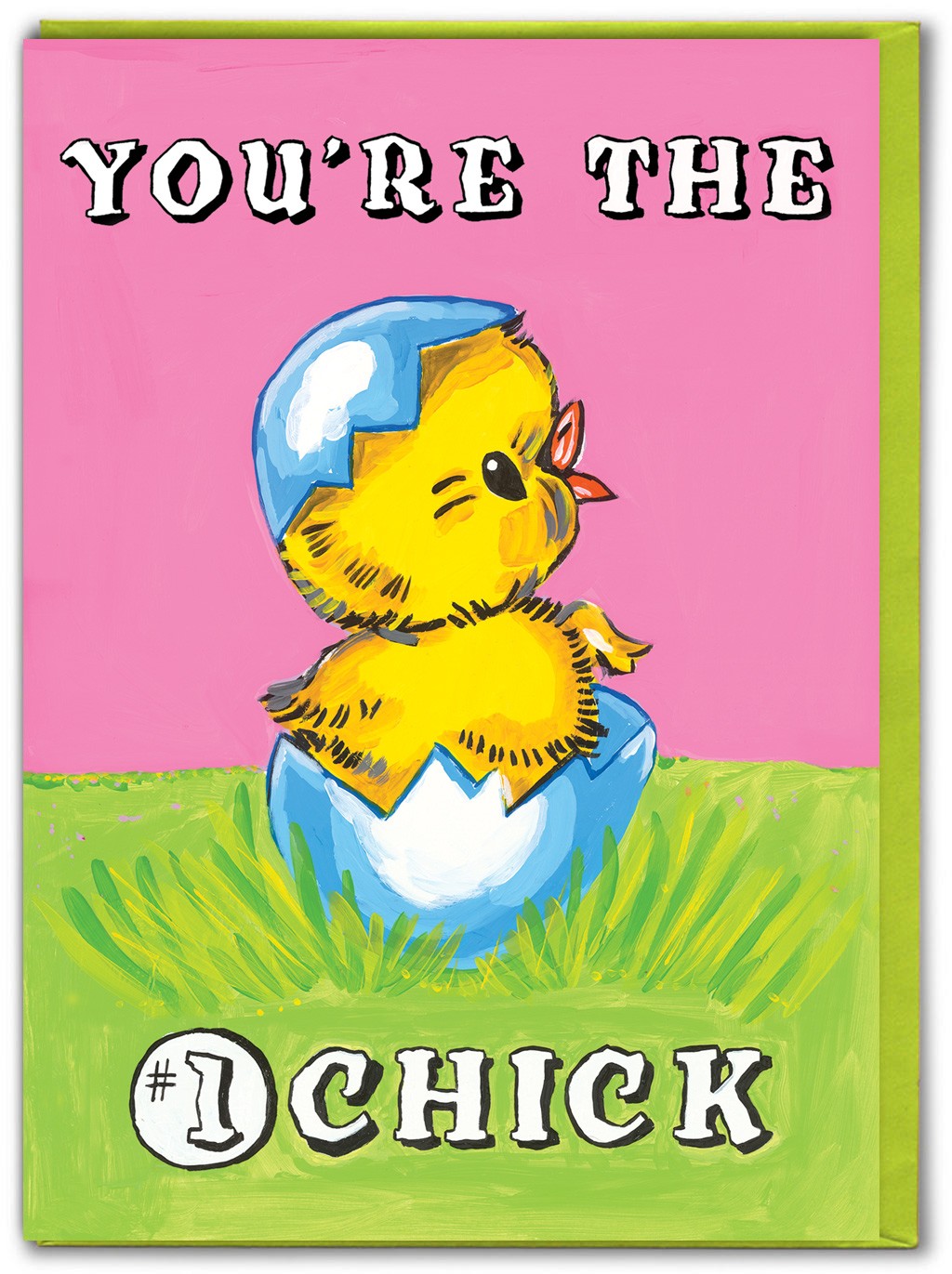 Funny Birthday Card Magda Archer Witty Amusing Kitsch Vintage Retro Humour