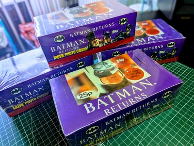 Topps Ireland Batman Returns Movie Card 1992 Factory Box ungeöffnet sealed 