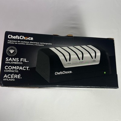 Chefs choice Cordless Compact Knife Sharpener Lithium Battery Type-c Chargeable