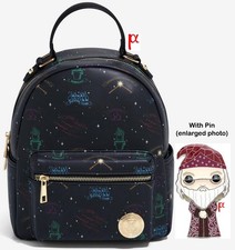 Wizarding World Harry Potter Hogwarts Classes Galaxy Backpack & Funko Albus Pin