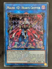 Maliss Q Hearts Crypter 25LP-EN016 Secret Rare STAMPED Englisch NM YUGIOH