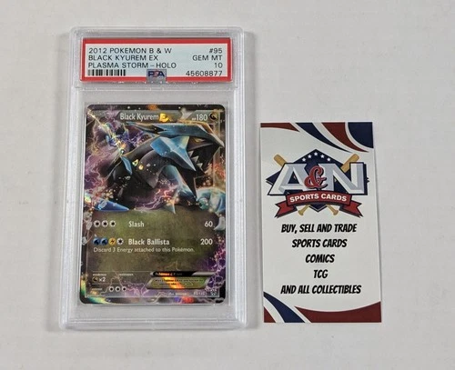 Pokémon Black Kyurem EX 95/135 Plasma Storm- PSA 10