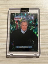 2024 Wild Card Decades 1/1 Martin Sheen - 1980s 