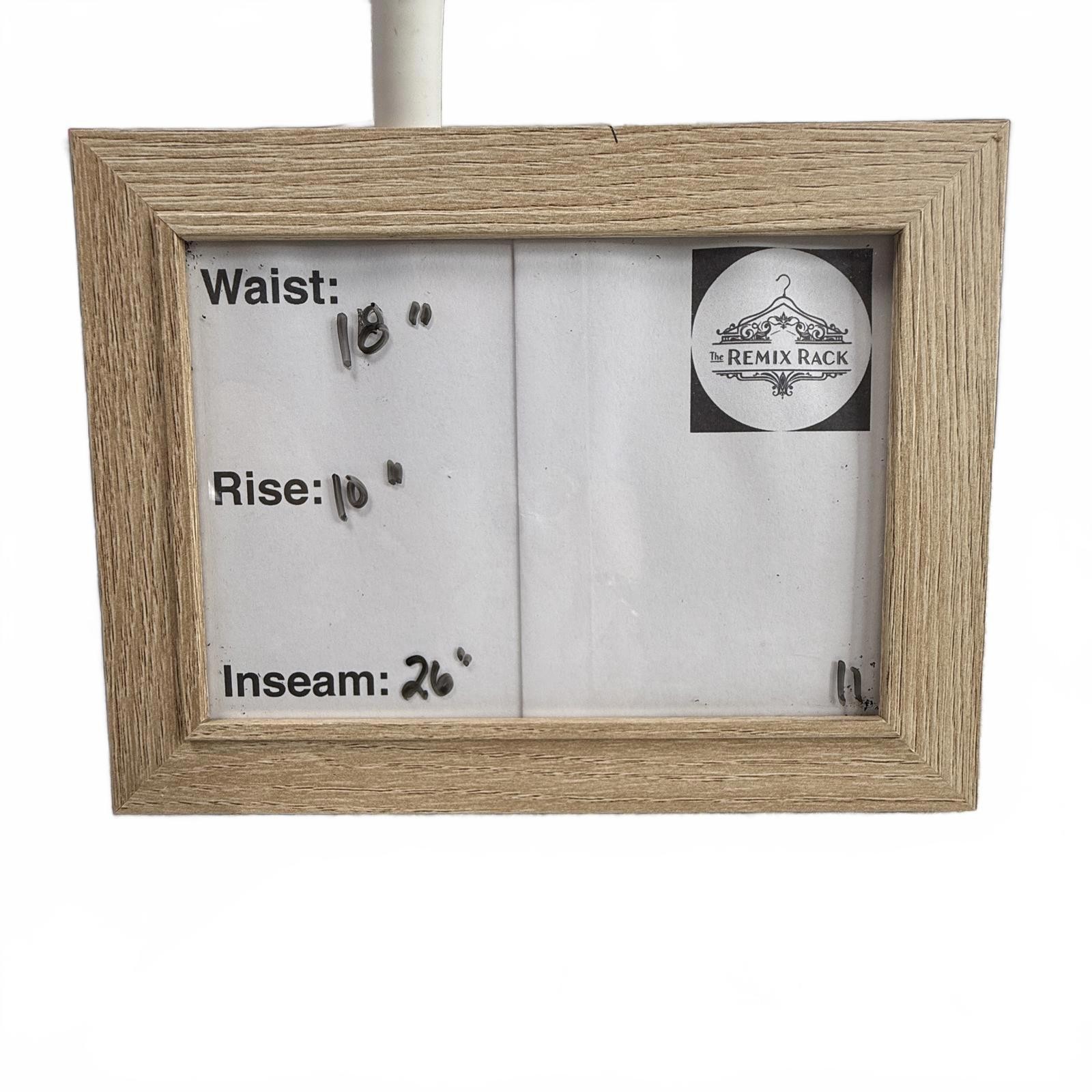 Women's Cropped Denim Patchwork Pants Size 16P - image 3