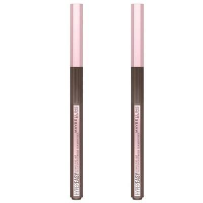 Pack of 2 Maybelline New York Hyper Easy Eyeliner, Medium Brown 003