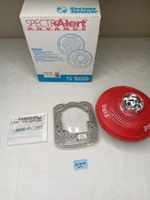 System Sensor SPSCR Ceiling Mount Speaker & Strobe Fire Alarm