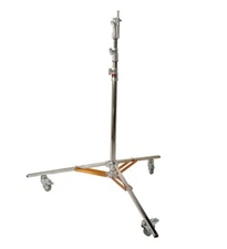 Matthews Senior H-Wood Steel Wheeled Stand H386027 