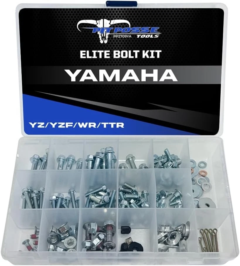 210-Piece Yamaha Bolt Kit - Ultimate Metric Fastener Solution for Motorcycles Foto 3 de 4