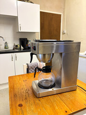 GGMgastro FKMV182A Stainless Steel Filter Coffee Machine 1.8L 12 Cup Keep Warm