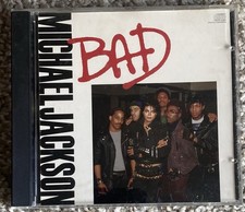 Michael Jackson Bad Maxi-Single-Promo CD ESK 2808