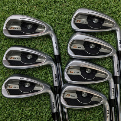 Ping G400 Iron Set 7pcs 6-W,UW,SW AWT 2.0 Lite R Flex RH