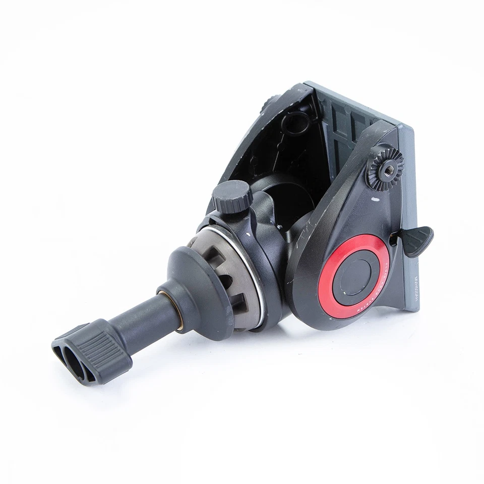 Cabezal de video fluido profesional Manfrotto MVH500AH con base plana Foto 2 de 4