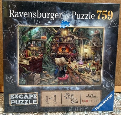 NEW Ravensburger Witch's Kitchen Escape Room Jigsaw Puzzle 759 Pieces