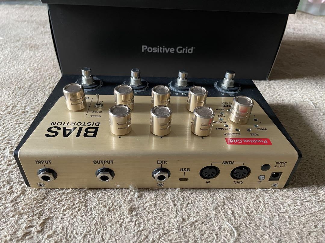 Positive Grid BIAS DISTORTION Pro Guitar Effect Pedal Digital