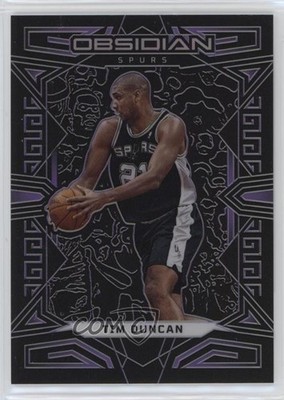 2022-23 Panini Obsidian Electric Etch Purple 33/99 Tim Duncan #150 HOF d0b