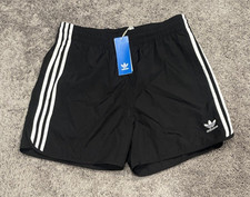 adidas Originals Men's Size Medium Adicolor Classics Sprinter Shorts Black